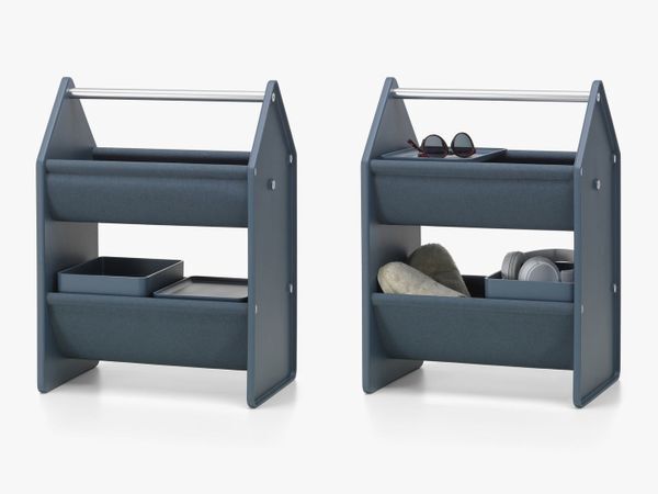 Газетница VITRA Drop Box dark grey RE