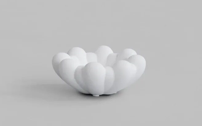 Ваза Bloom, Mini 101COPENHAGEN Bone White 155x155x60h