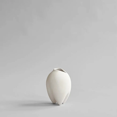 Ваза Sumo, Slim Petit- Bone White 140x140x215h