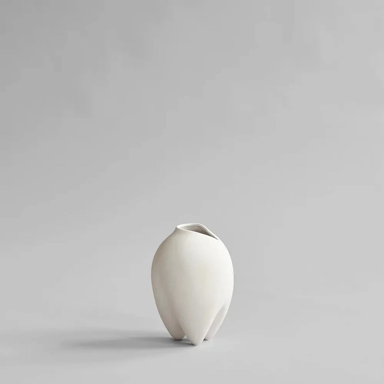Ваза Sumo, Slim Petit- Bone White 140x140x215h