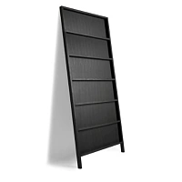Стеллаж Oblique Big MOOOI массив дуба/бук black stained 1050х60х2860h