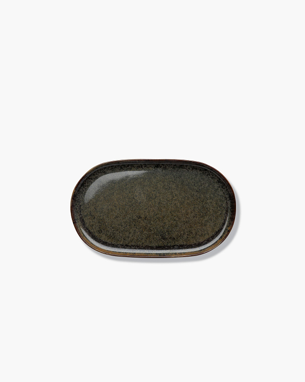 Поднос SERAX stoneware/indi grey 250х150х15h