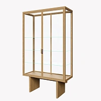 Витрина Private GUBI  дубовый шпон/стекло 1100х450х1910h