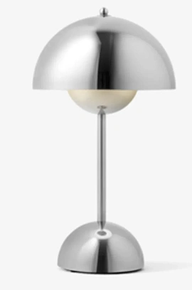 Светильник настольный & Tradition - Flowerpot VP9 Сhrome