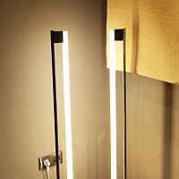Лампа напольная Tube Light ,хром