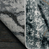 Ковер EKOHALI Fresco FS 16 grey/black 160x230