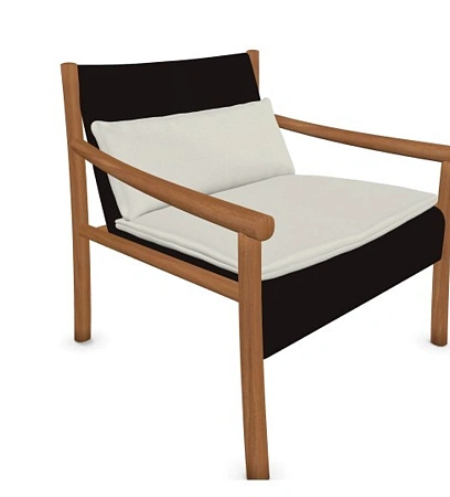 Подушка для кресла Kata ARPER ткань/outdoor/серый 670х20х720h