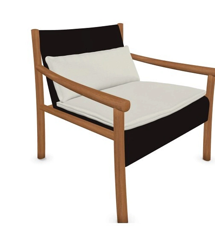 Подушка для кресла Kata ARPER ткань/outdoor/серый 670х20х720h