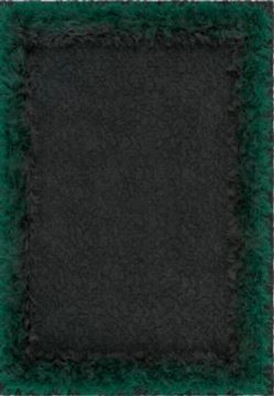 Ковер Feather KASTHALL шерсть/лен  graphite/green 2000х3000
