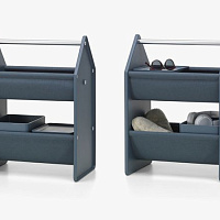 Газетница VITRA Drop Box dark grey RE