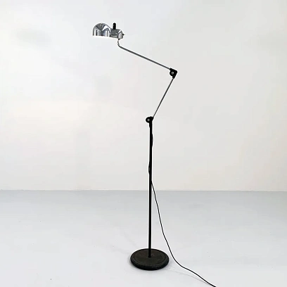 Торшер TOPO PIANTANA Stilnovo цвет черный/хром 290dх1400h