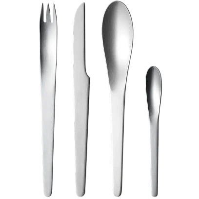 Набор столовые приборы GEORGE JENSEN коллекция ARNE JACOBSEN (4 шт)
