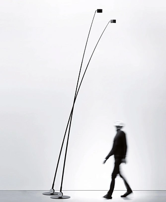 Светильник напольный Sampei DAVIDE GROPPI стекловолокно/металл