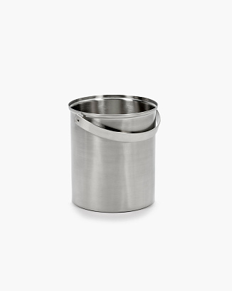 Ведерко для льда L SERAX brushed сталь/silver 185х185х210h объем 4000ml
