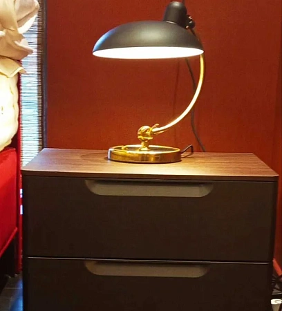 Прикроватная тумба 7070 MOLTENI цвет Lacq pewter