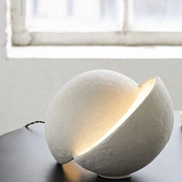 Лампа настольная White earth SERAX папье-маше/white 410х290х250h