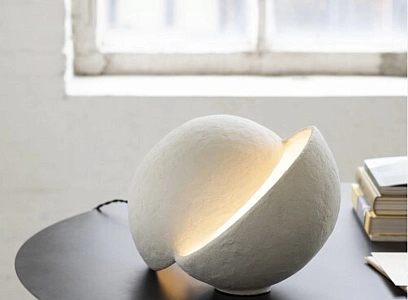 Лампа настольная White earth SERAX папье-маше/white 410х290х250h