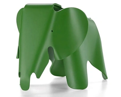 Слон сиденье/ игрушка Eames Elephant green полипропилен, матовый цвет