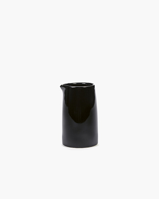 Молочник SERAX фарфор black 57х57х95h объем 150ml коллекция De
