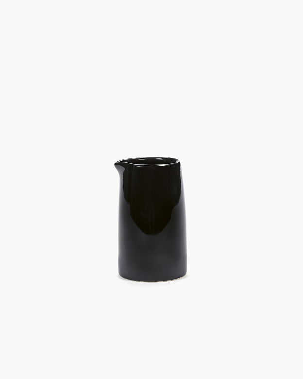 Молочник SERAX фарфор black 57х57х95h объем 150ml коллекция De