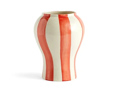 Ваза Sobremesa Stripe HAY red
