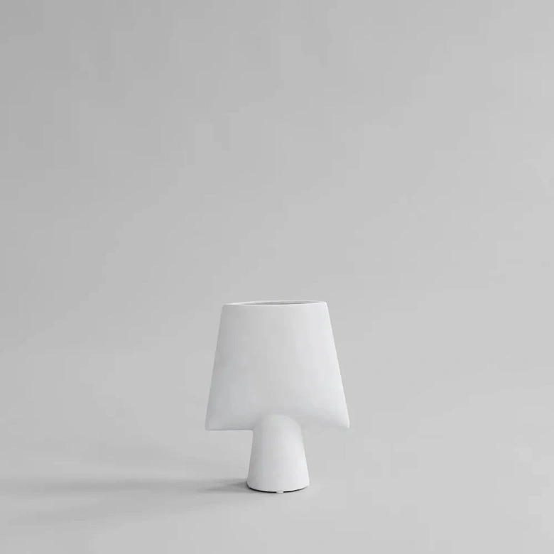 Ваза Sphere Square, Mini - Bone White 200х90х250h