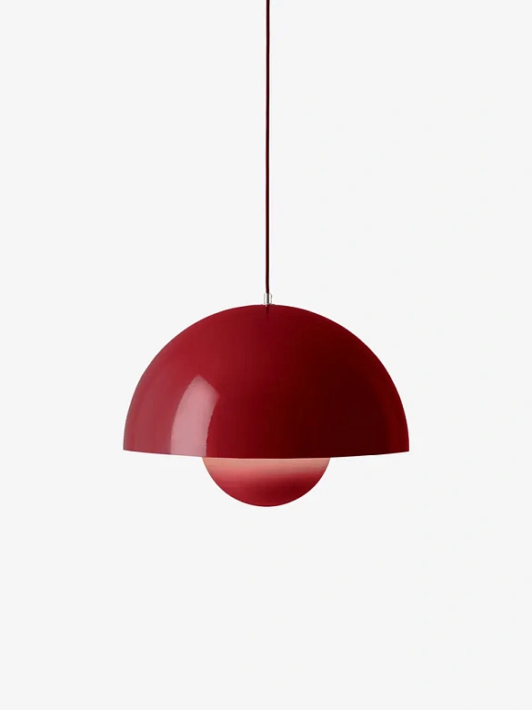 Светильник подвесной &TRADITION Flowerpot Pendant VP2 красный
