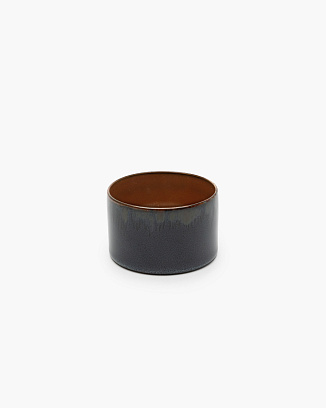 Кубок SERAX керамика dark blue/rust 75x75x50h обьем 160ml коллекция Terres de rêves