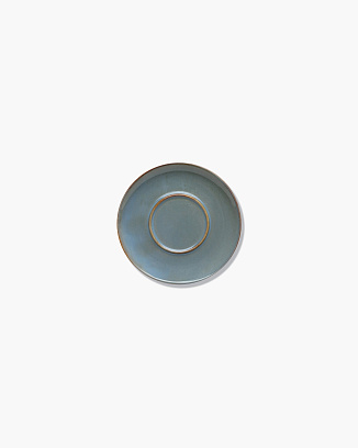 Блюдце для чайной чашки SERAX керамика smokey blue 60x135x12h  коллекция Terres de rêves