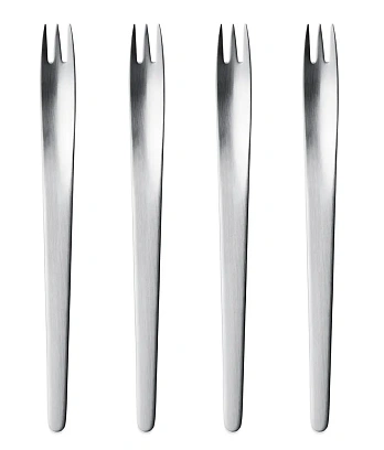 Набор вилки для торта GEORGE JENSEN коллекция ARNE JACOBSEN (4 шт)