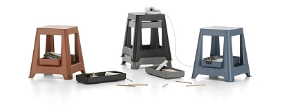 Табурет VITRA GRC Chap blue RE