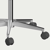 Кресло N02™ Recycle FRITZ HANSEN  алюминий/пластик/dark red 625х625х900h