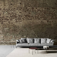 Диван Duma XL LIVING DIVANI кожа/grafit