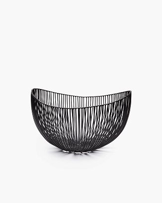 Корзина Tale SERAX металл/black 310х290х200h коллекция Metal Sculptures
