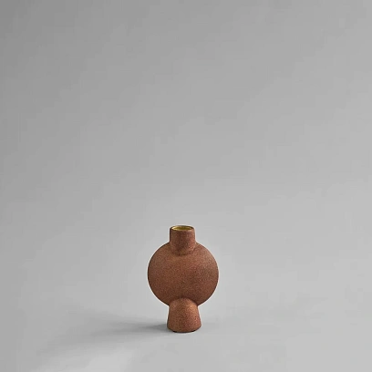Ваза Sphere  Bubl Mini  терракота