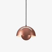 Cветильник  Flowerpot Pendant VP1 &TRADITION подвесной/металл/полированная медь 230х230х160h