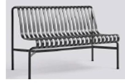 Скамья HAY Palissade dinung bench anthracite