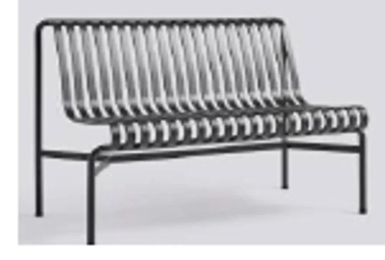 Скамья HAY Palissade dinung bench anthracite