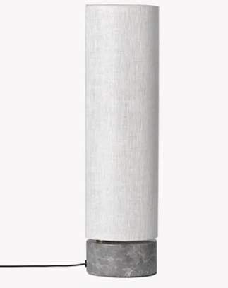 Лампа Unbound  GUBI лен/ мрамор/grey 120х100х450h