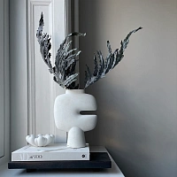 Ваза Bloom, Mini 101COPENHAGEN Bone White 155x155x60h