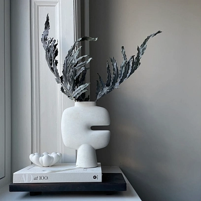 Ваза Bloom, Mini 101COPENHAGEN Bone White 155x155x60h