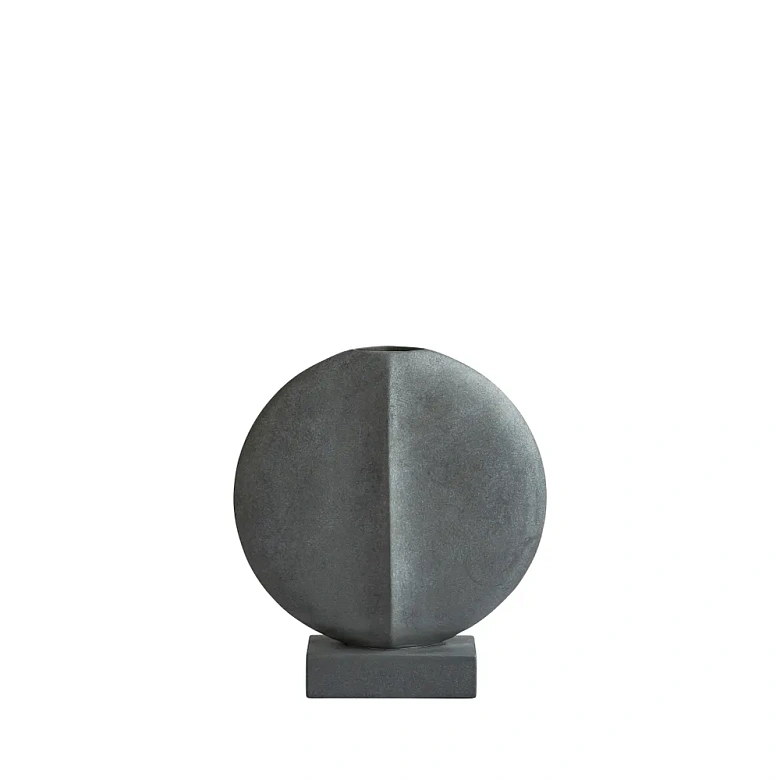 Ваза Guggenheim Vase, Mini - Dark Grey 101Copengagen