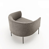 Кресло Era LIVING DIVANI сталь/ткань 800х720х710h