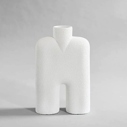 Ваза Cobra Tall  101 COPENHAGEN Medio-Bubble White