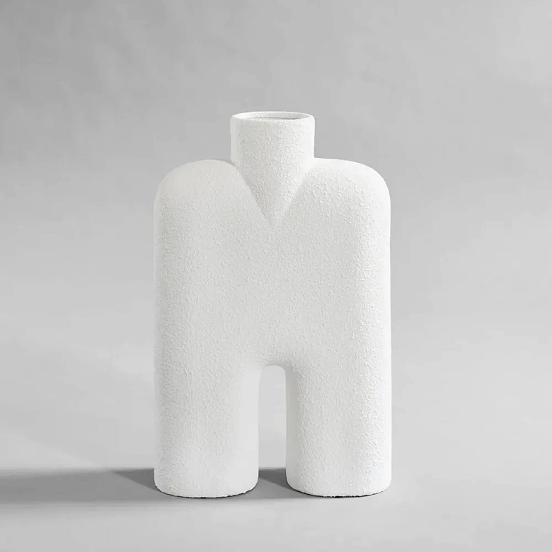 Ваза Cobra Tall  101 COPENHAGEN Medio-Bubble White